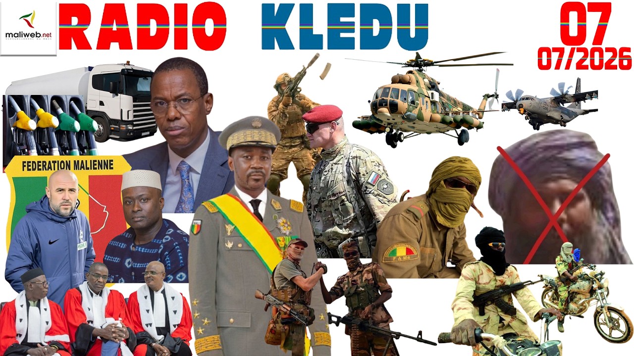 La Revue de Presse de la RADIO KLEDU du 07 Juillet 2026