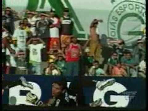 Goiás 3 X 4 SANTOS FUTEBOL CLUBE - Campeonato Brasileiro de 2005 - Serra Dourada - Gols do Santos