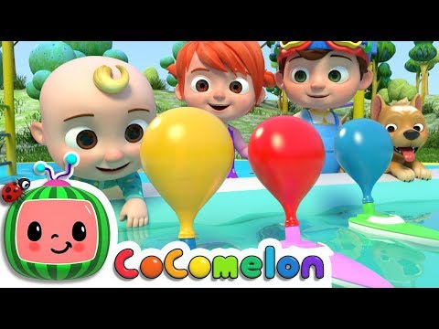 Balloon Boat Race | ABCkidTV Nursery Rhymes & Kids Songs
