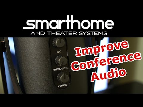 Improve Video Conference Audio with Microphone