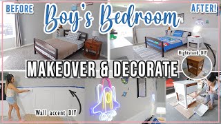 2023 DIY KIDS BEDROOM MAKEOVER + WALL ACCENT + BEDROOM DECORATING IDEAS 2023