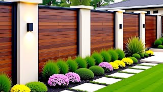 100 Modern Garden Fence & Wall Ideas 2025 🏡 Stylish Backyard & Front Yard Designs