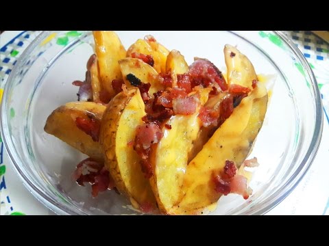 #25: Grilled Bacon and Cheese Potato Wedges