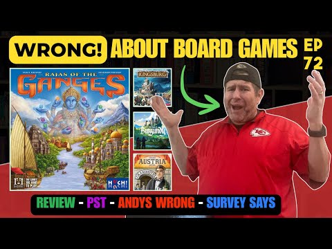 Ep 72 - Rajas of the Ganges - PST - Andy is Wrong - Survey Says