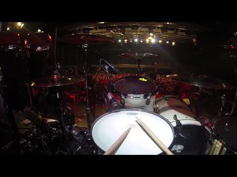 'Neverland' by Eluveitie, live In Zug (2014) [POV Drum Cam]
