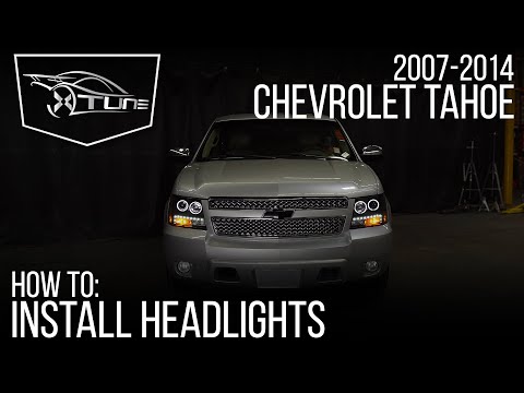 X-tune Installation: 07-14 Chevrolet Tahoe Headlight