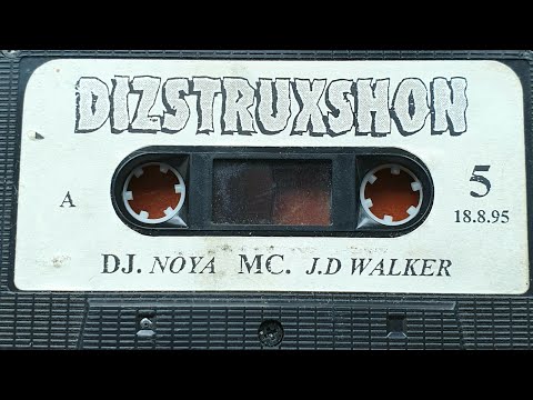 DIZSTRUXSHON - DJ NOYA MC JD WALKER 18-8-1995 SIDE A