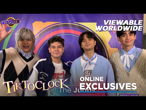 Ano nga ba ang na-enjoy ng 'The Juans' sa kanilang 'TiktoClock' experience? (Online Exclusives)