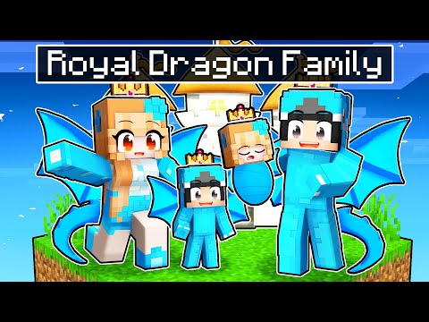ROYAL DRAGON FAMILY in Minecraft! Parody