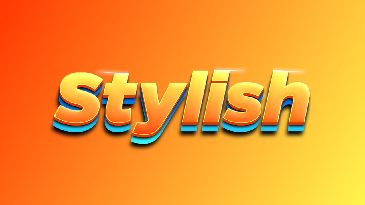 Stylish Text Effect Tutorial in Pixellab | Pixellab Tutorial