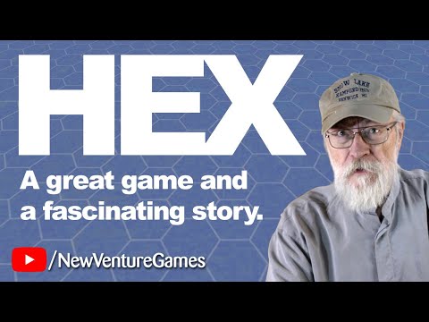 Not a curse! Hex is a world-class abstract strategy game created over 80 years ago