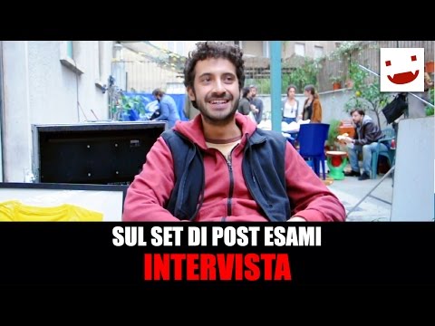 BadTV sul set di Post Esami con Edoardo Ferrario