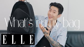 【Jay Park】韓国ヒップホップシーンのレジェンドがバッグの中身を公開🖤｜What's in my bag｜ELLE Japan