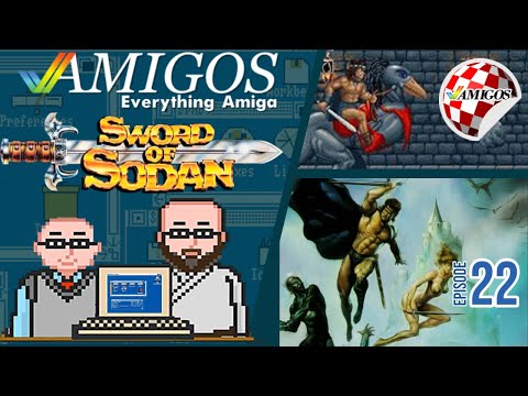 Sword of Sodan Review | Commodore Amiga | Amigos: Everything Amiga Podcast 22