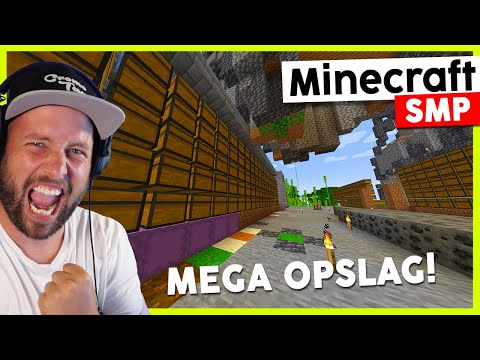 EPIC Mega STORAGE BUILDING! Minecraft SMP!