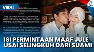 Isi Permintaan Maaf Jule seusai Kepergok 'Main Gila' dengan Petinju, Istri Na Daehoon Akui Menyesal