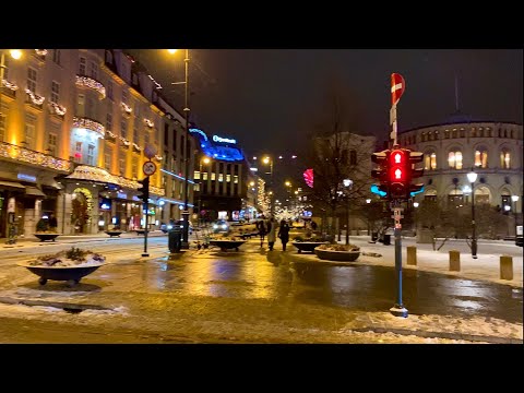 CHRISTMAS IN OSLO NORWAY 🇳🇴🎄 OSLO CATHERDAL #osloelsa67