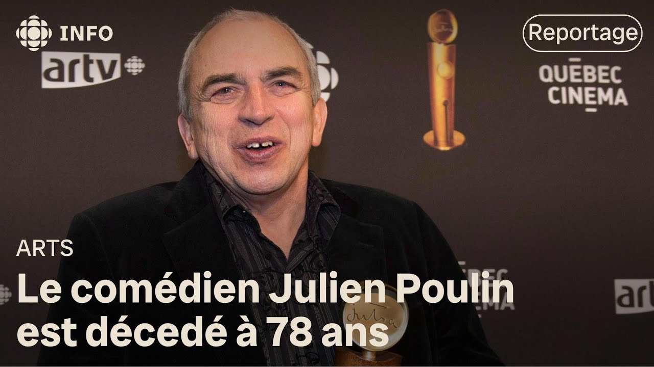 Julien Poulin, interprète d'Elvis Gratton, n'est plus