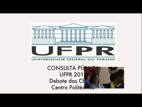 Debate ao vivo - Eleições UFPR (15/09/16)
