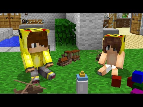 KARDEŞİME KONUŞMAYI ÖĞRETİYORUM! 😍 - Minecraft