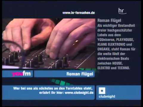 Roman Flügel @ Clubnight - HR-Fernsehen - 10.12.2006
