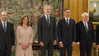 S.M. el Rey sancional la reforma del Apartado 3 del Artículo 69 de la Constitución Española