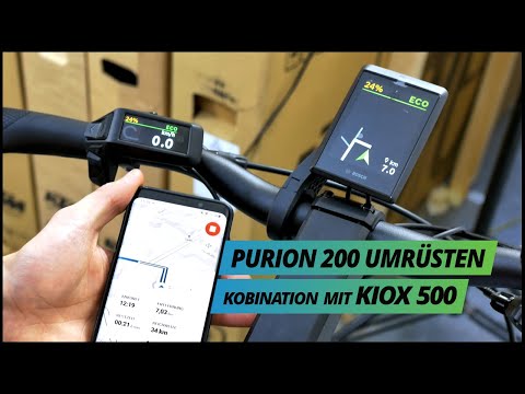Bosch Purion 200 am Smart System umrüsten + Kombination mit Kiox 500 (Kiox 300 / SmartphoneGrip)