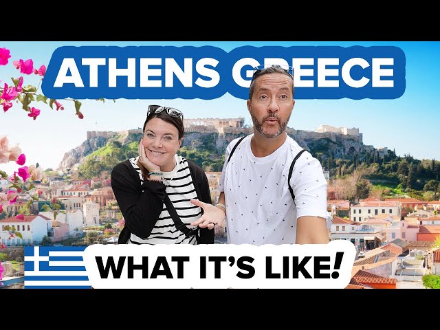 Travel vlog - What to Do in Athens Greece 🇬🇷 How to Spend the Perfect Day in the City