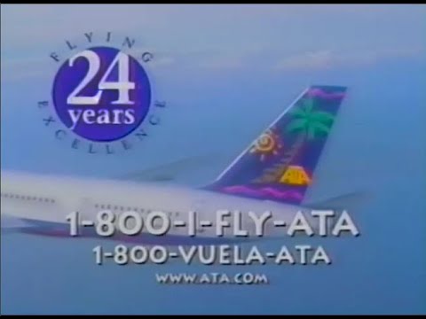 1997 American Trans Air (ATA) Commercial