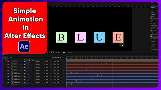 Creating a simple animation in After Effect Ep15 (after effects tutorial)