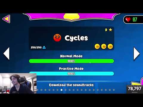 Doggie struggles on Cycles for 1 minute straight