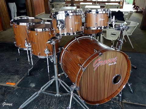 Overview - Rosewood Over Walnut Drums 22,10,12,14,16"+14"