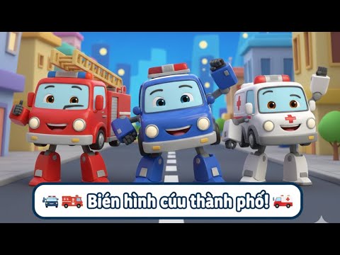 Rescue Team Transforming | A Hero Story for Kids Ages 2–5
