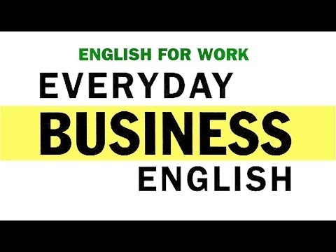 Everyday Business English with 8 Units