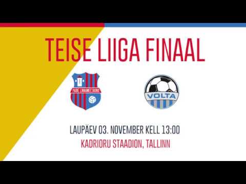 2018 Teise liiga finaal Paide LM III - Põhja-Tallinna JK Volta 4:0