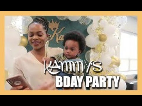 KAMMY'S 1 YEAR OLD BIRTHDAY PARTY | Life of Luch Vlogs