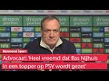 Feyenoord-trainer Dick Advocaat heeft bedenkingen bij aanstelling Nijhuis: 'Heel vreemd'