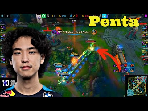 C9 Berserker's FIRST PENTAKILL In The LCS!!
