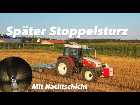 Stoppeläcker Grubbern | Steyr 9086 | Bauernhofteam