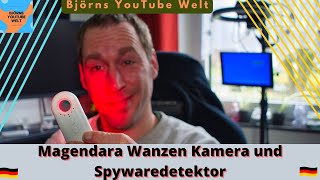 Magendara Wanzen Kamera und Spywaredetektor