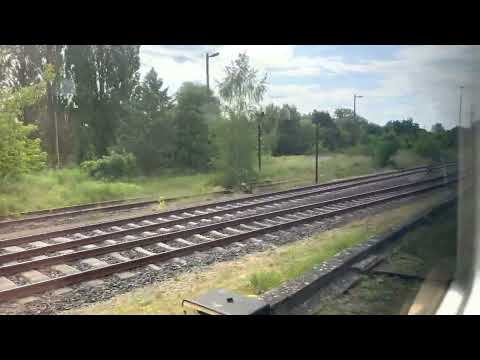 Przejazd Pociągu Zielona Góra - Guben przez Most na Nysie  #Polregio 4K 60 fps HDR