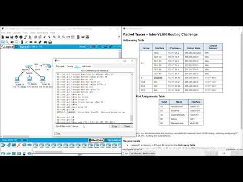 6.3.3.8  Inter-VLAN Routing