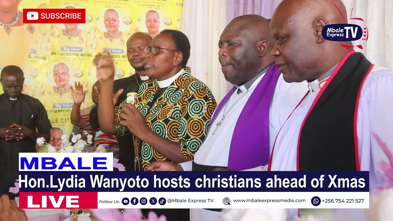 Hon.Lydia Wanyoto Mutende hosts the Christian community ahead of Xmas