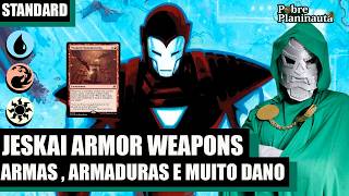 O CICLO DOS ARTEFATOS MORTAIS - Jeskai Armor Weapons - MTG ARENA STANDARD MSH