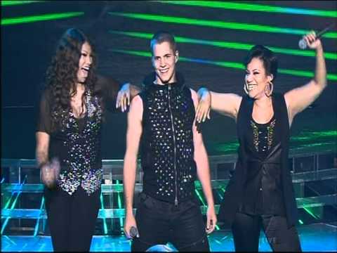 Johnny Ruffo & Salt n Pepa  - Push it - X Factor Australia 2011 Grand Final