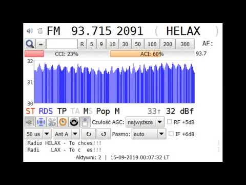 93.7 Radio Helax from Ostrava *Hostalkovice* - Unusual night-time music