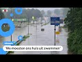 Veel last van water in Limburg