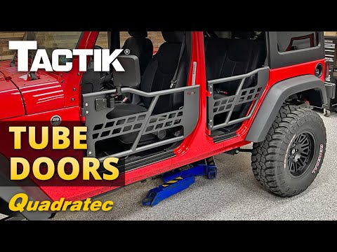 Tactik Tube Doors for 07-18 Jeep Wrangler JK