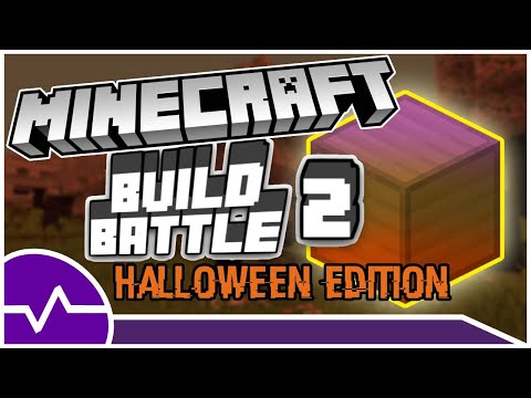 EPIC HALLOWEEN Build Battles - PBG Minecraft #2