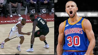 NBA GRABBING ANKLES Moments